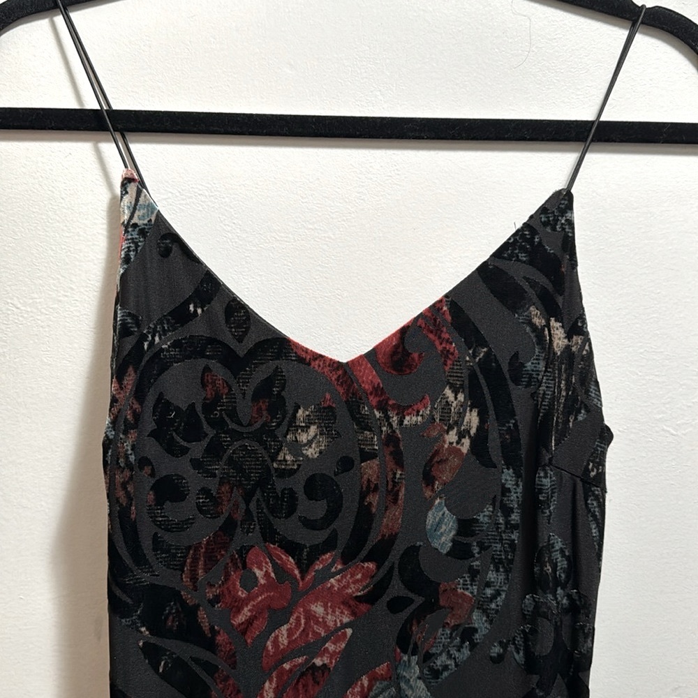 Strappy Velvet Midi BodyCon Dress